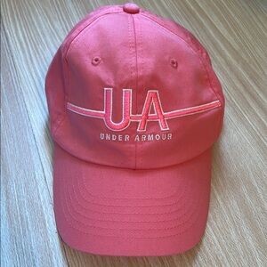 Under Armour adjustable hat pink NWOT